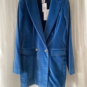 NWT Oscar de la Renta Double Breasted Blazer Dress